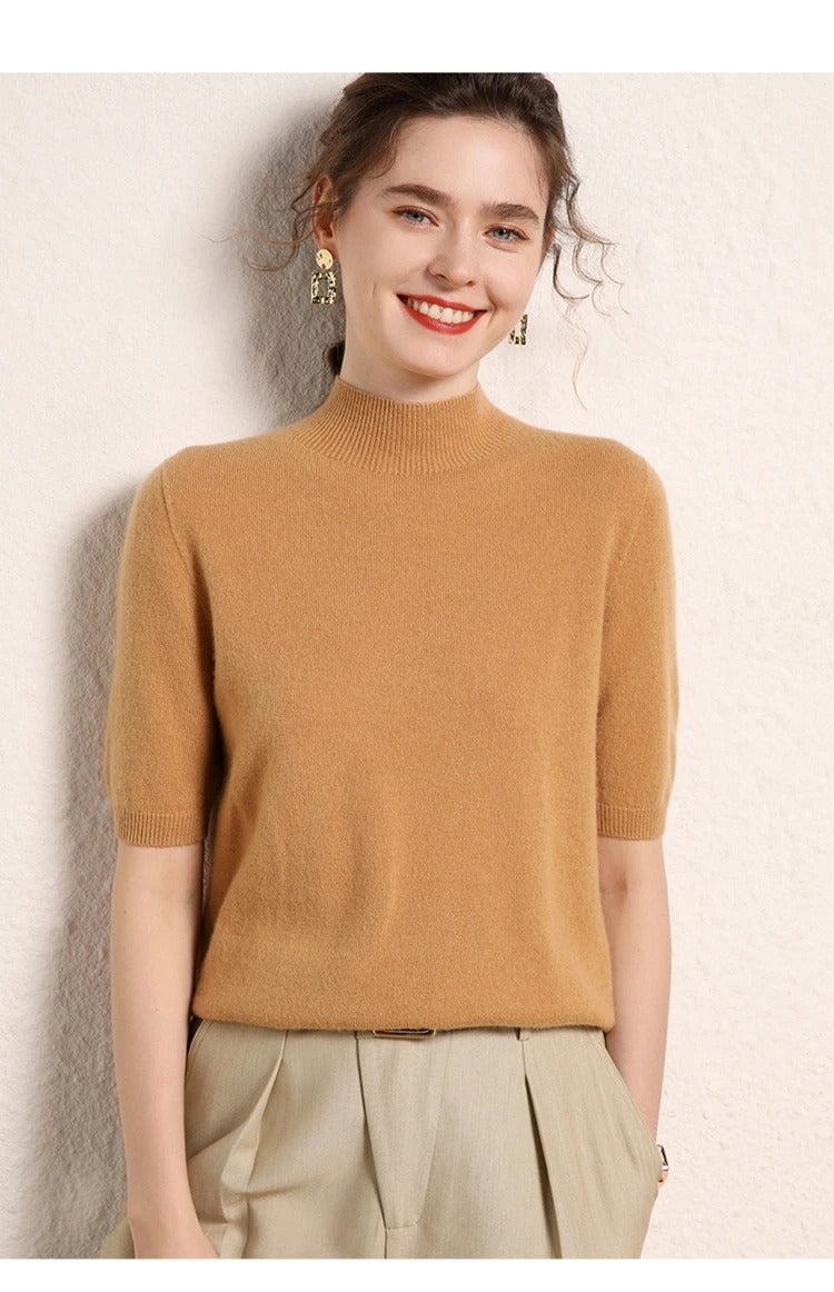 Women's wool T-shirt