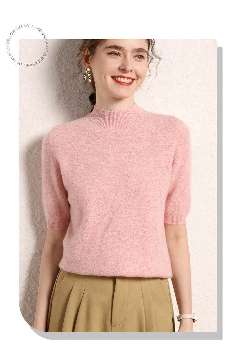 Women's wool T-shirt