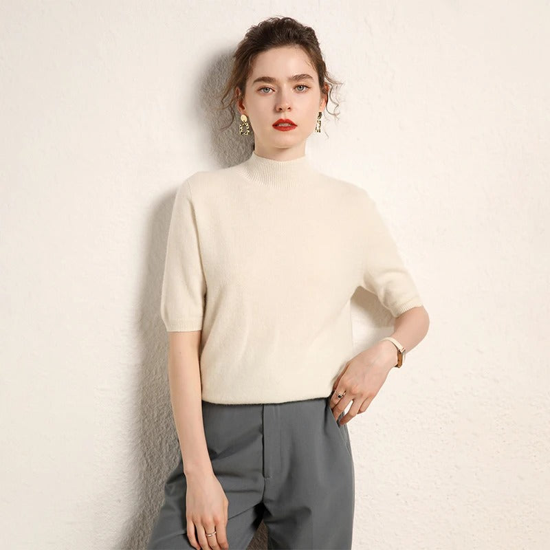 Women's wool T-shirt