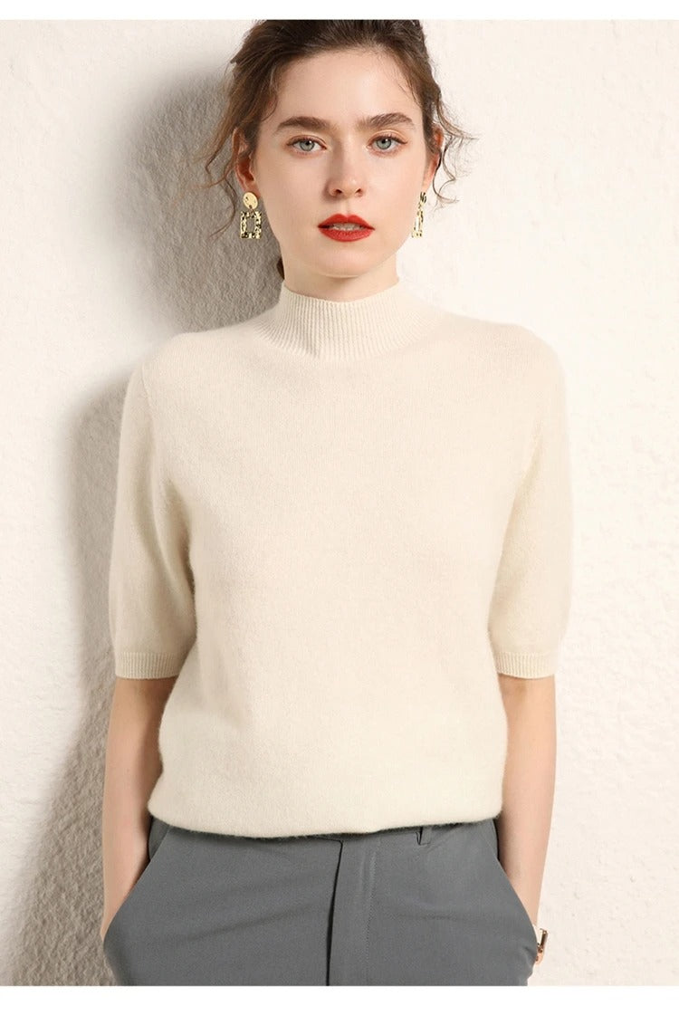 Women's wool T-shirt