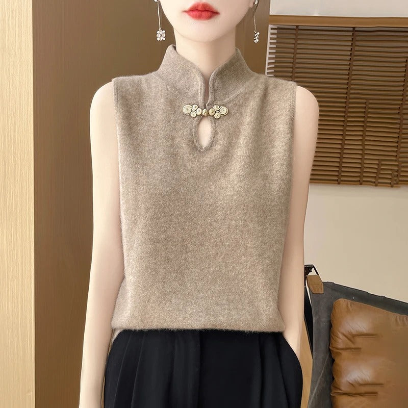 Women's wool inner vest