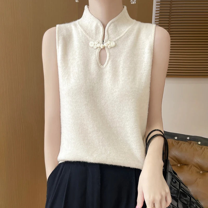 Women's wool inner vest