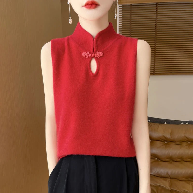 Women's wool inner vest