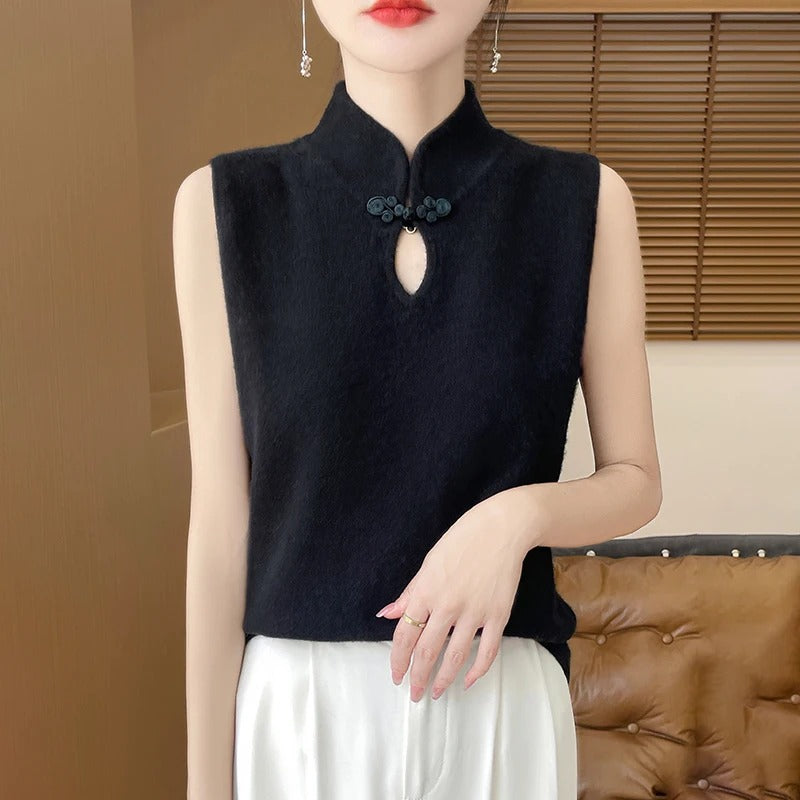 Women's wool inner vest