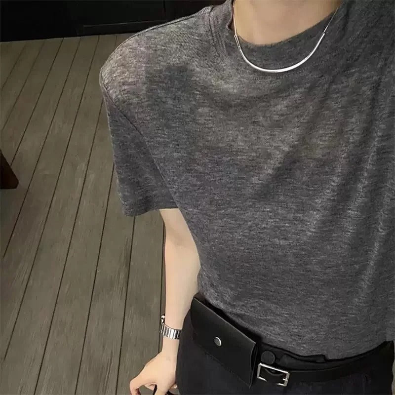 Men's Fashion Wool T-shirt
