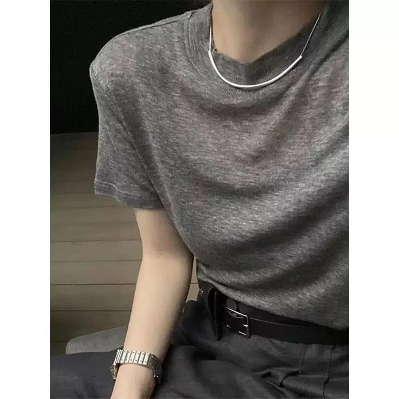 Men's Fashion Wool T-shirt